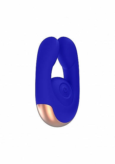 Elegance Dual Motor Clitoral Stimulator Fancy Blue